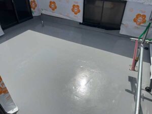 トップコートの施工